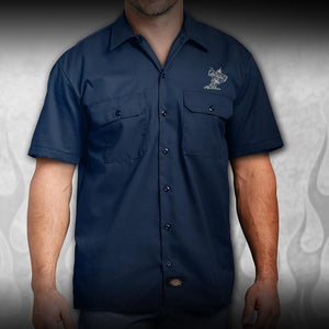 Kranky Old Bastard Hot Rod hot rod mechanic shirt - Dirty Monkey Kustoms Canadian GearHead Shirts & Apparel - Canada