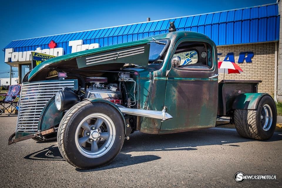 Dave's '46 Chev: "Phat Rod" - Dirty Monkey Kustoms Canadian GearHead Shirts & Apparel