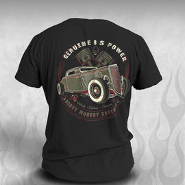 1934 Ford Coupe Hot Rod t shirt - Dirty Monkey Kustoms CDN GearHead Apparel - Canada