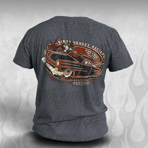 Men's T Shirts. Hot Rod, Rat Rod & Rockabilly original designs - Dirty ...