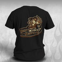 "Dirty Monkey Kustoms" Speed Shop Vintage car guy t shirts - Dirty Monkey Kustoms CDN GearHead Apparel - Canada