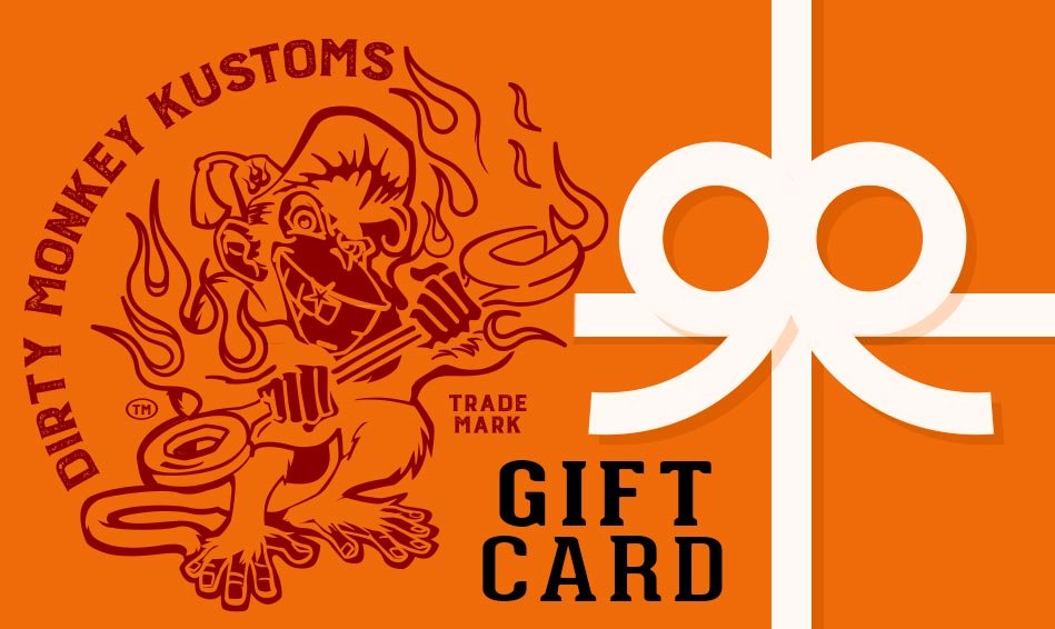 Gift Card - Dirty Monkey Kustoms CDN GearHead Apparel - Canada