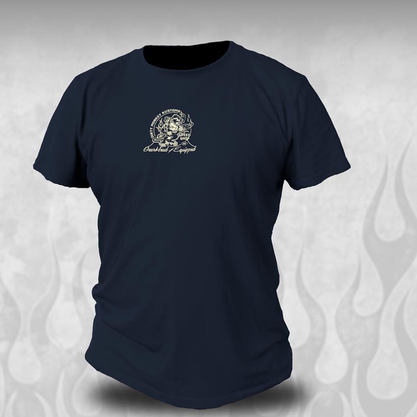 Men's T Shirts. Hot Rod, Rat Rod & Rockabilly original designs - Dirty  Monkey Kustoms Canadian GearHead Shirts & Apparel
