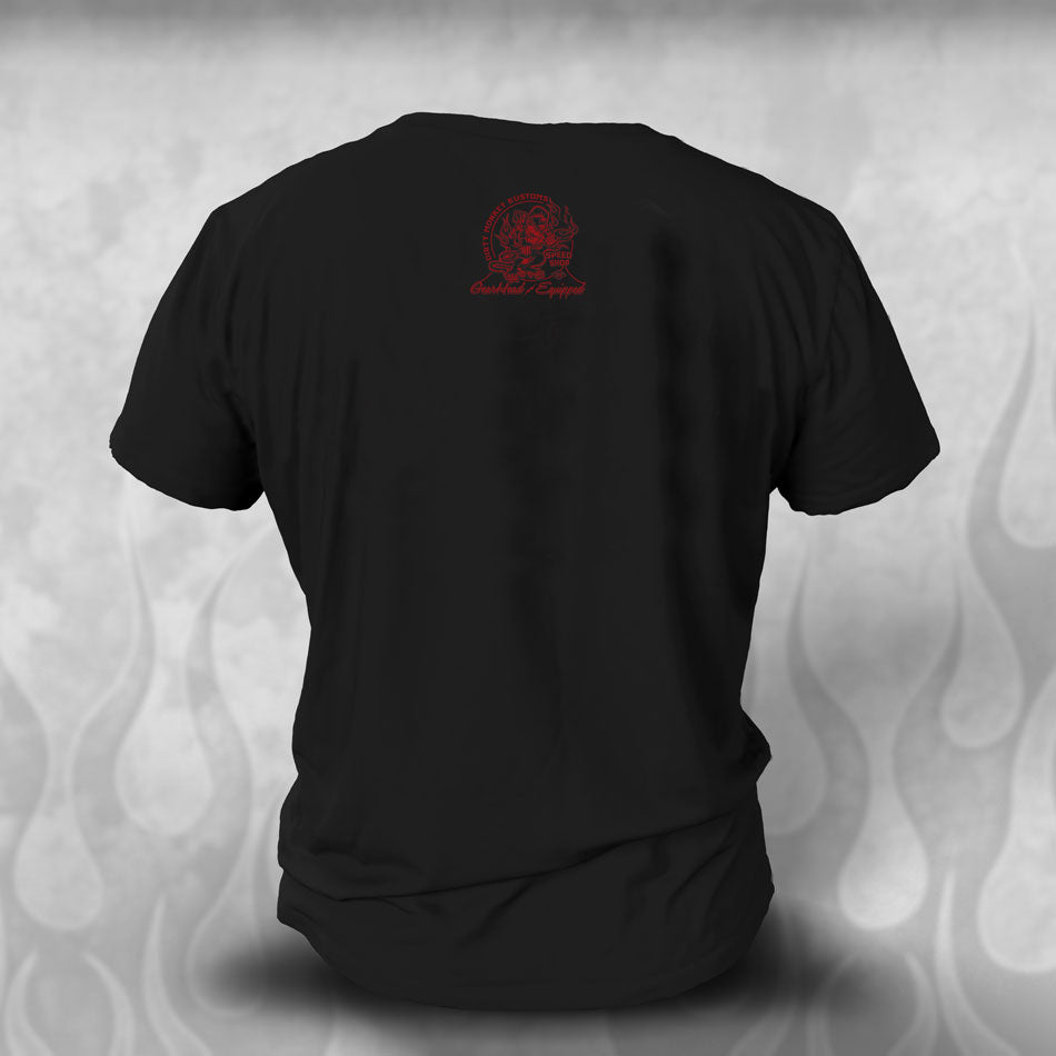 Support A GearHead - Biker tee shirt - Dirty Monkey Kustoms Canadian  GearHead Shirts & Apparel